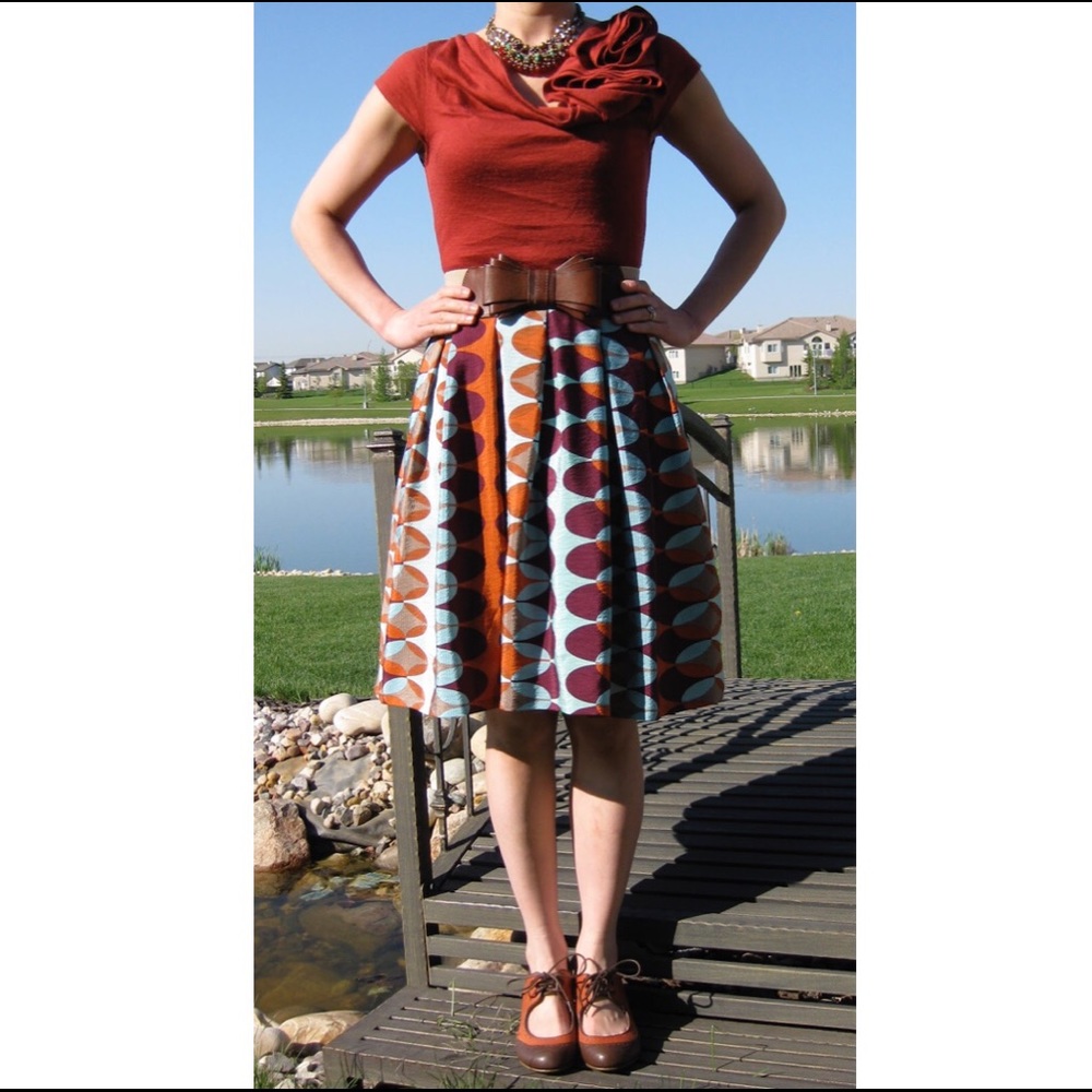 HD in Paris “Paused Movements” Silk Skirt